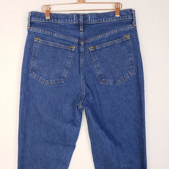Abercrombie & Fitch 90s Straight Jean Ultra High Rise size 30/10 Reg - Picture 12 of 14